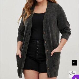 Torrid Boyfriend Cardigan Sweater